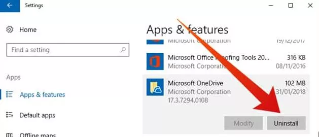 reinstall onedrive windows 11