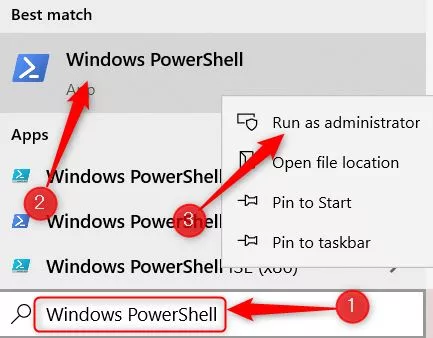 reinstall settings app windows 10 powershell