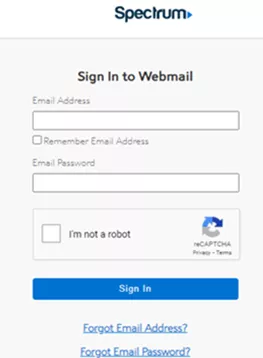 Reset Charter Email Login Password