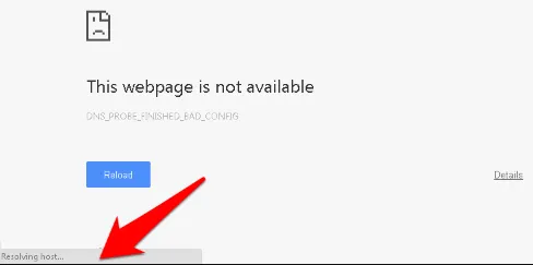 Resolving Host Issues in Google Chrome