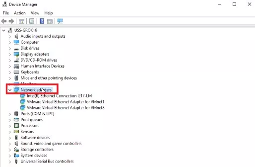 WiFi Adapter on Windows 10