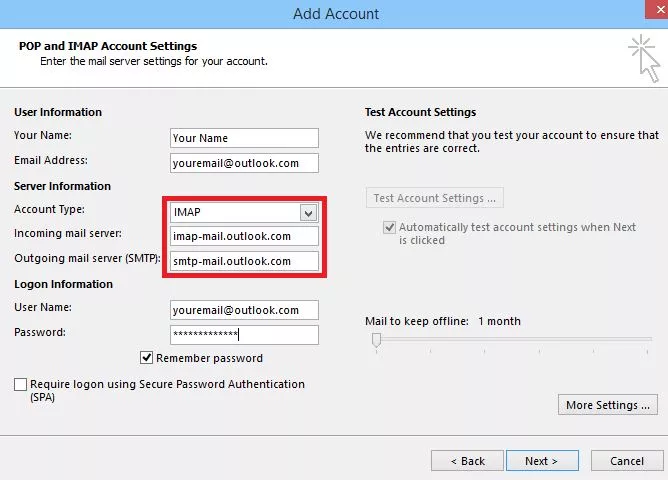 pop.verizon.net not responding