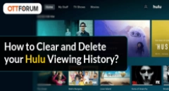 How to Clear and Delete your Hulu Viewing History?
