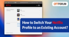 How to Switch Your Netflix Profile to an Existing Account?