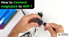 How to Connect magicjack to Wifi?