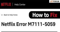How to Fix Netflix Error M7111-5059?
