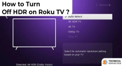 How to Turn Off HDR on Roku TV?