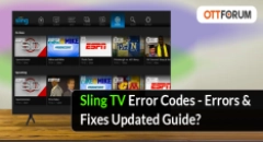 Sling TV Error Codes - Errors   Fixes Updated Guide?
