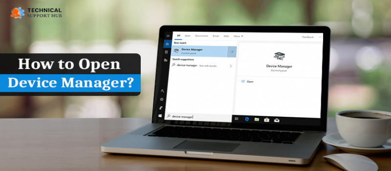 How to Open Device Manager
