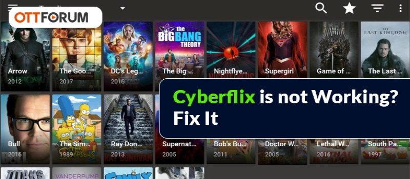 Cyberflix is Not Working  Fix It