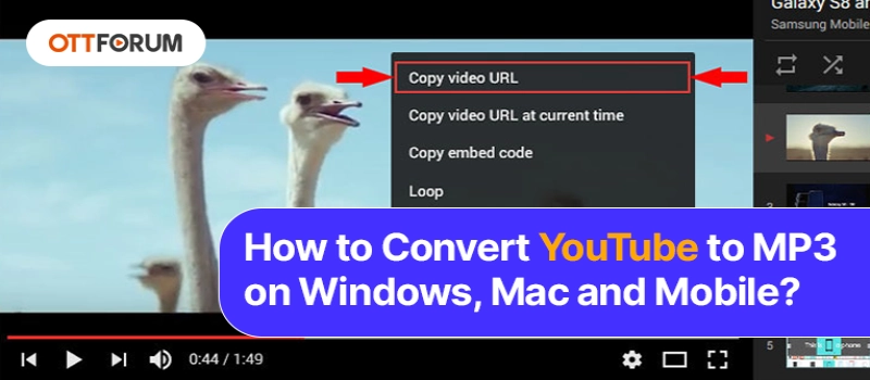 How to Convert YouTube to MP3 on Windows  Mac and Mobile?