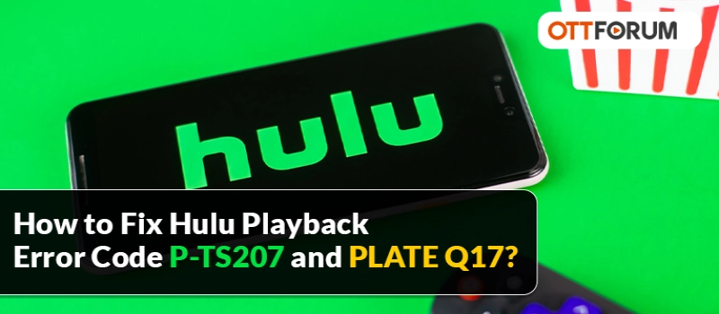How to Fix Hulu Playback Error Codes P-TS207 and PLAREQ17?