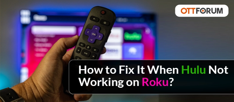 How to Fix It When Hulu Not Working on Roku?