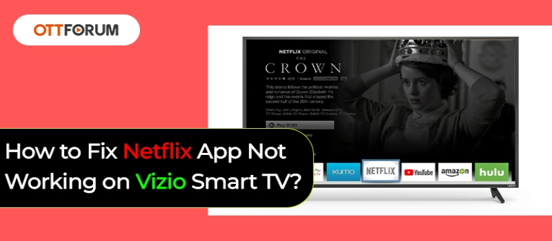 How to Fix Netflix App Not Working on Vizio Smart TV?