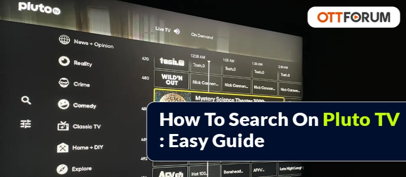 How To Search On Pluto TV  Easy Guide