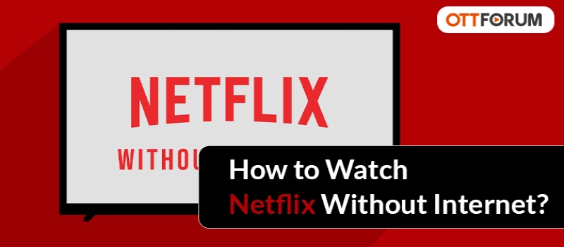 How to Watch Netflix Without Internet?