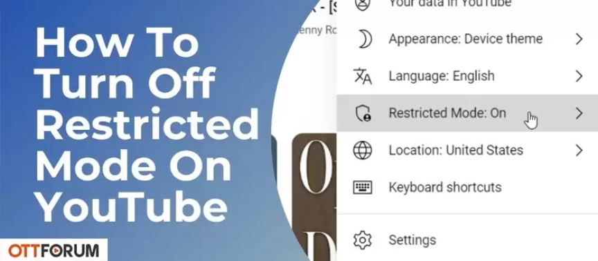 How to Turn off the Restricted Mode on YouTube on Mobiles  Laptop?