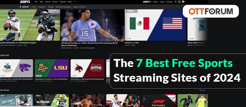 The 7 Best Free Sports Streaming Sites of 2024